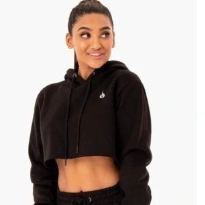Ryderwear NWOT Oversized Cropped Hoodie Black